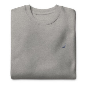 unisex-premium-sweatshirt-carbon-grey-front-6a9b0bee4baef.jpg Brachiosaurus